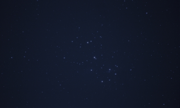 The Pleiades Taken last night forom my class  backyard