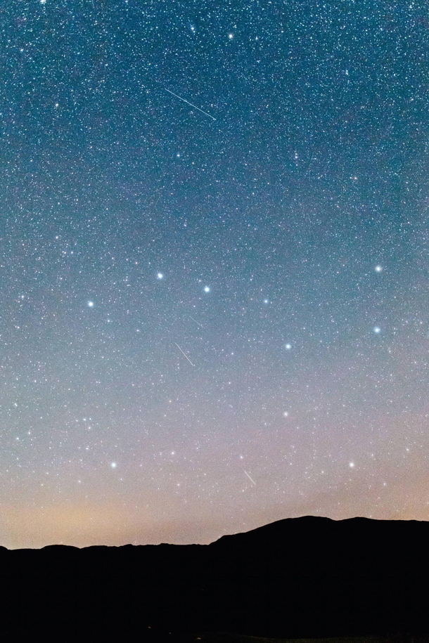 The Plough constellation as seen near Tyndrum Scotland 