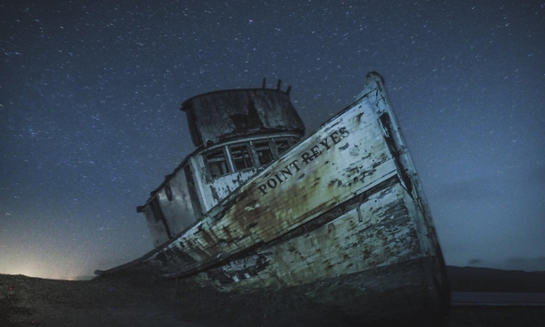 The Point Reyes shipwreck 