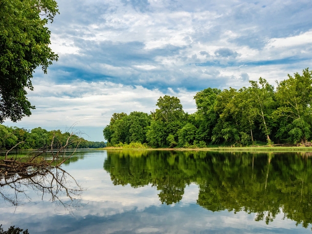 The Potomac River at Hancock Maryland 