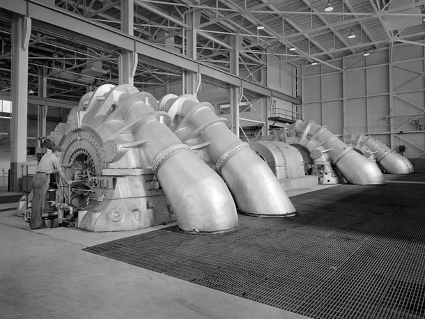 The Propulsion Systems Laboratorys exhaust system that was expanded in  at the National Advisory Committee for Aeronautics Lewis Flight Propulsion Laboratory 