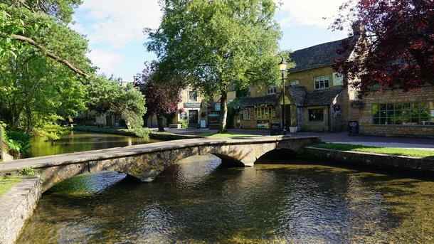 The quaint village of Bourton-on the-Water 
