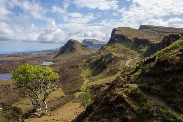 The Quiraing Isle of Skye - Scotland  - x