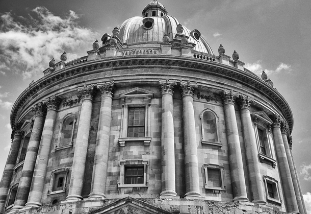 The Radcliffe Camera at Oxford University which opened in 