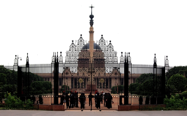 The Rashtrapati Bhavan Presidential Palace is the official residence of the President of India