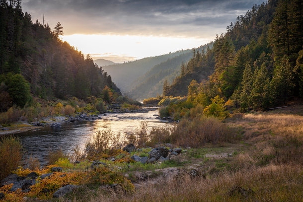 The Rogue River Canyon Oregon 