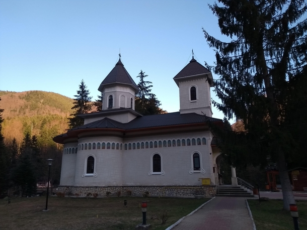 The Saint Elijahs Church from Slnic Moldova Bacu county Romnia 
