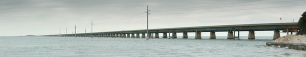 The Seven Mile Bridge Florida Keys  by Daniel Schwen  x-post rHI_Res