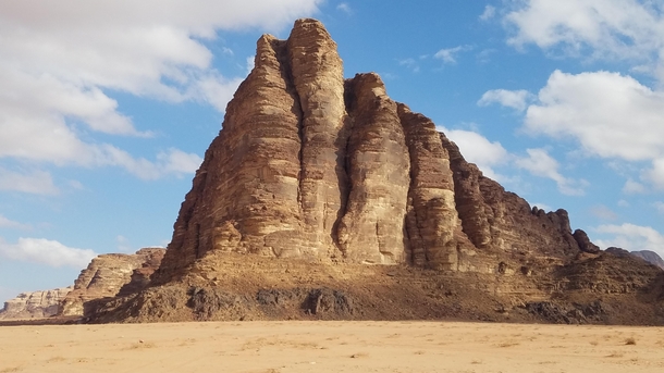 The Seven Pillars of Wisdom Wadi Rum Jordan 