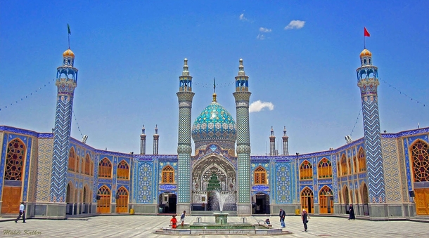 The shrine of Mohammed Helal in Aran va Bidgol Iran