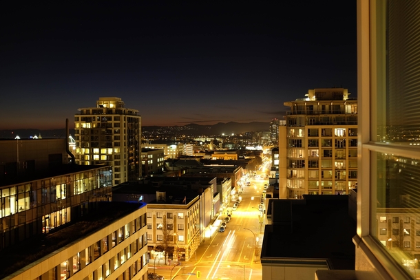 The small city Victoria BC at Night  OC