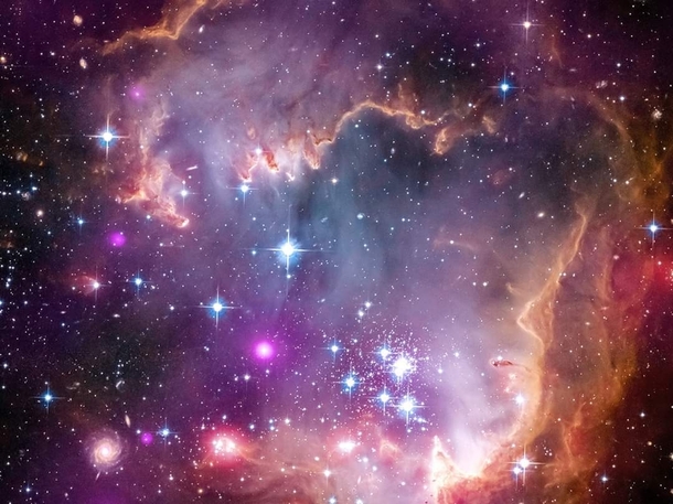 The Small Magellanic Cloud shot by Hubble