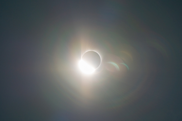 The solar eclipse I saw in Madras Oregon