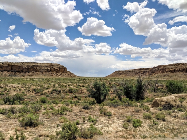 The South View Chaco Canyon New Mexico USA 