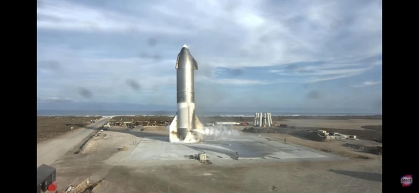 The SpaceX Starship landed for the first time