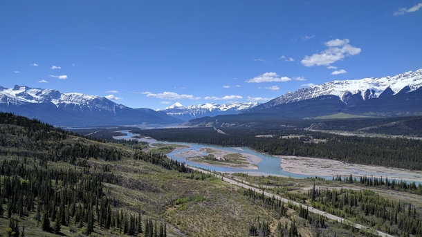 The start to my amazing adventure in Jasper National Park in Canada 