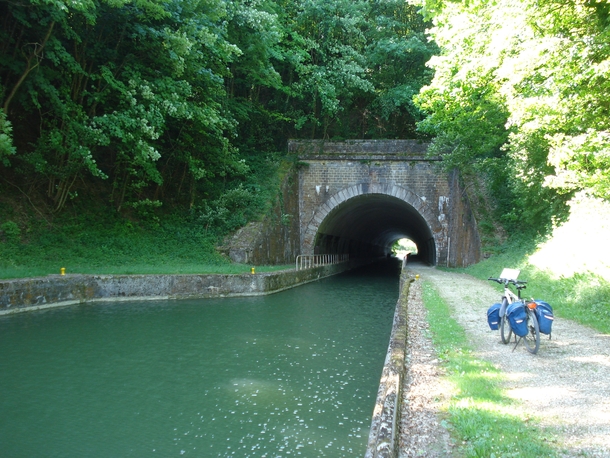 The tunnel at Saint Aignan on the Canal des Ardennes 