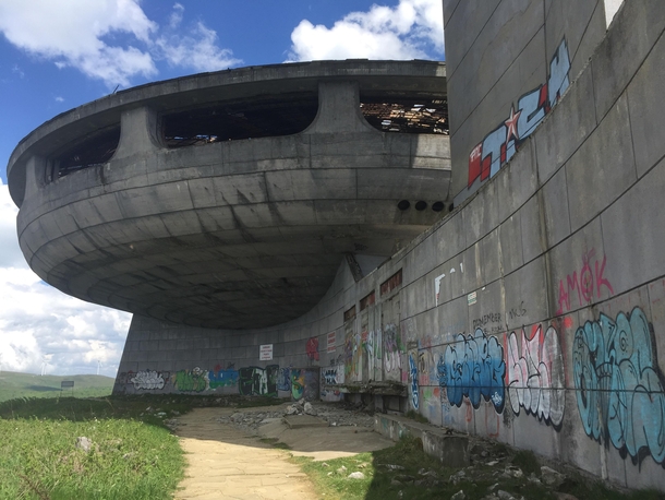 The UFO abandoned monument to socialism in Bulgaria