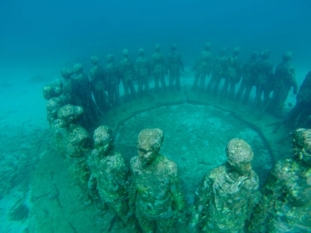 The Underwater Sculpture Park Molinere