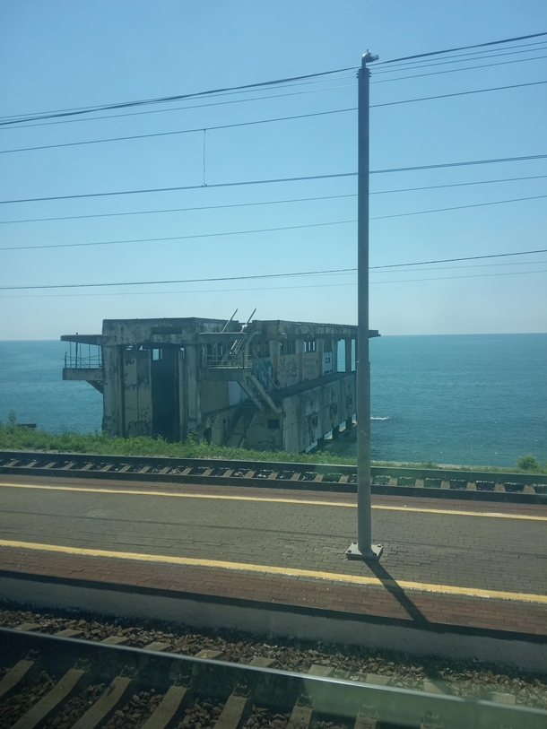 The unknown building near the East coast of Black Sea Russia