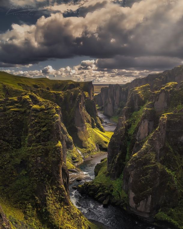 The unnameable canyon of Iceland Fjarrgljfur 
