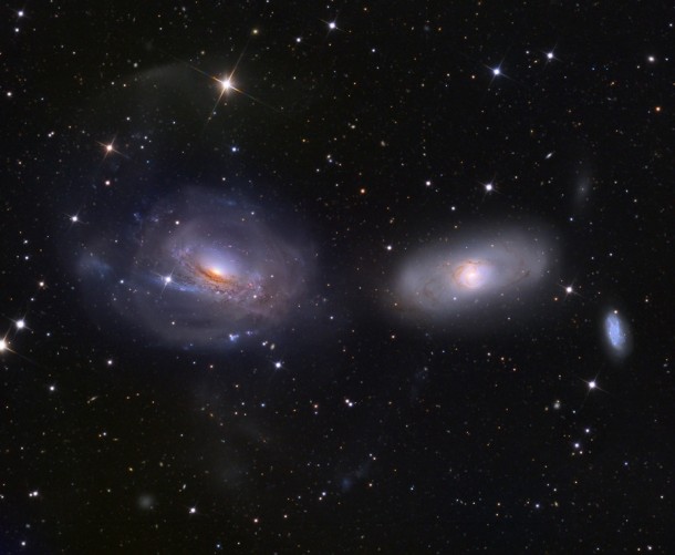 The Unraveling NGC  galaxies 