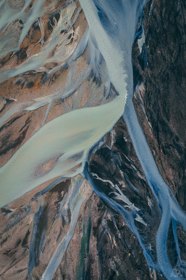 The Veins Of Glaciers - Iceland  x