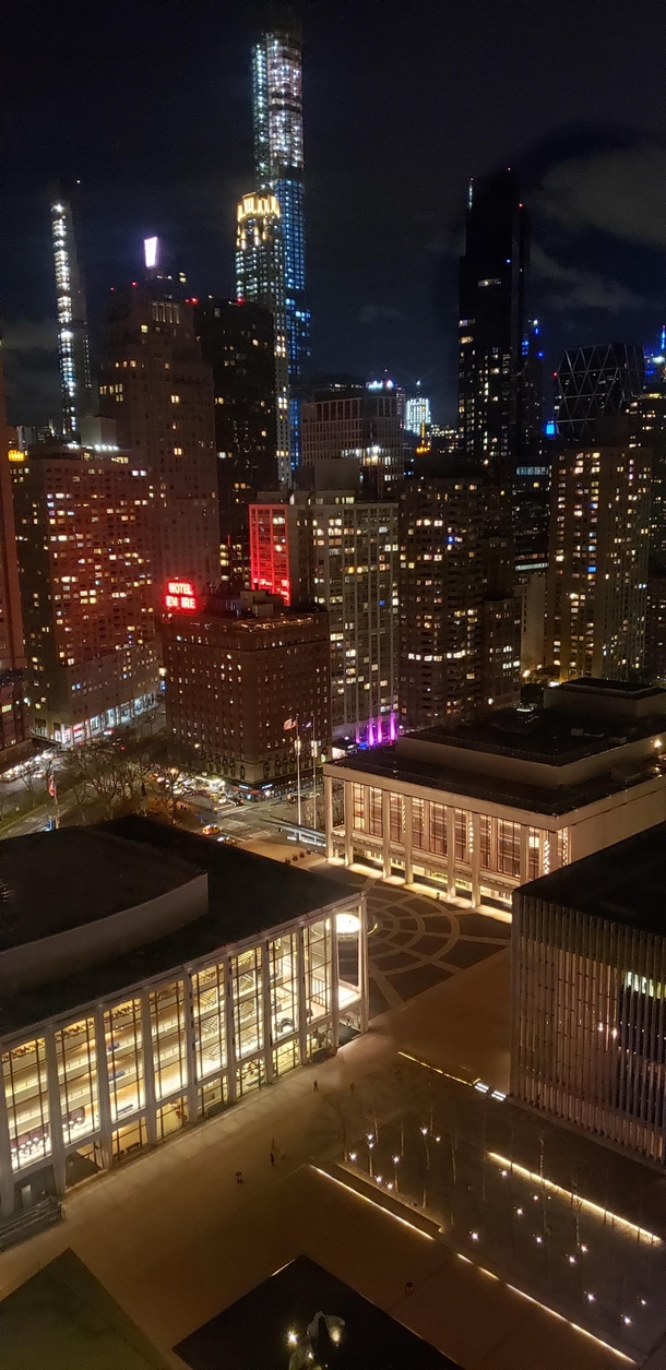 The view of New York City from my best friends dorm at Julliard Music School