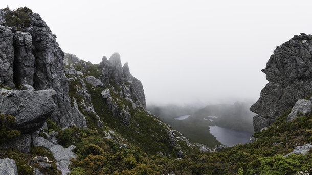 The Western Arthurs in Southwest National Park Tasmania 