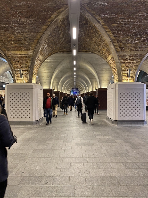 These arches supporting London Bridge station in London of course
