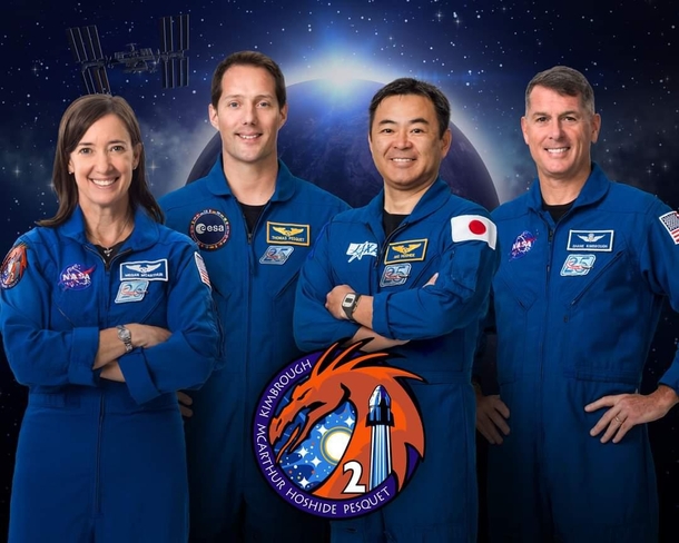 These humans are leaving Earth next Thursday Safe half-year journey friends
