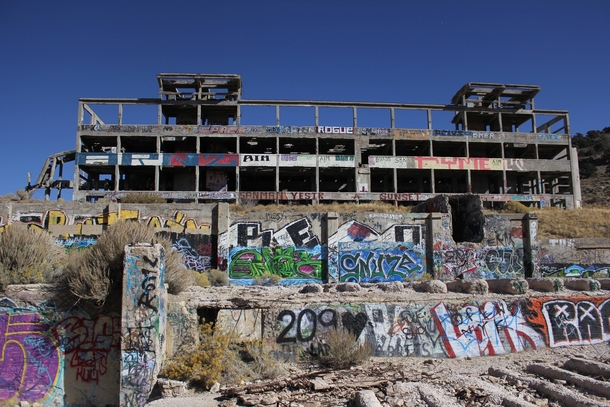 They have officially begun demolition of the American Flats buildings in Virginia City Heres a photo from the last time I was up there 