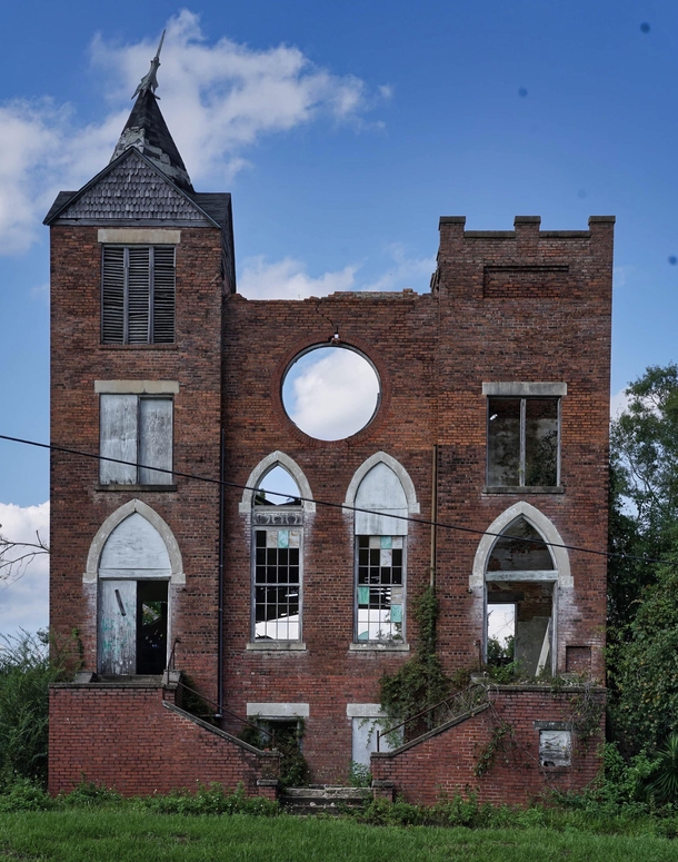 This beautiful historic church was slated for restoration before it was destroyed by Hurricane Michael 