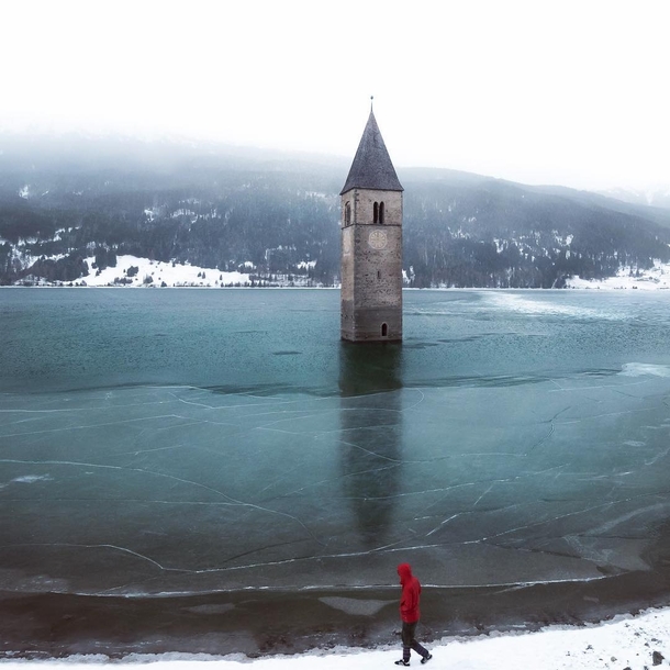 This Bell Tower In Italy