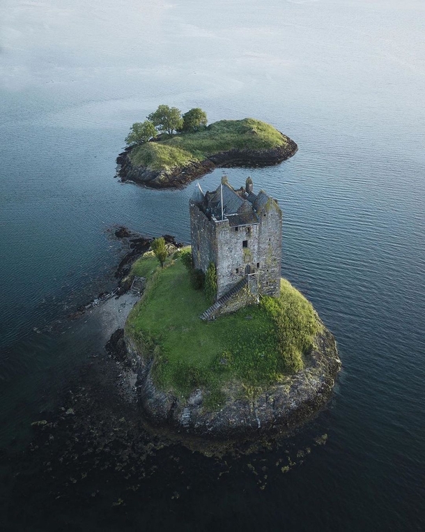 This Castle On An Island In Scotland