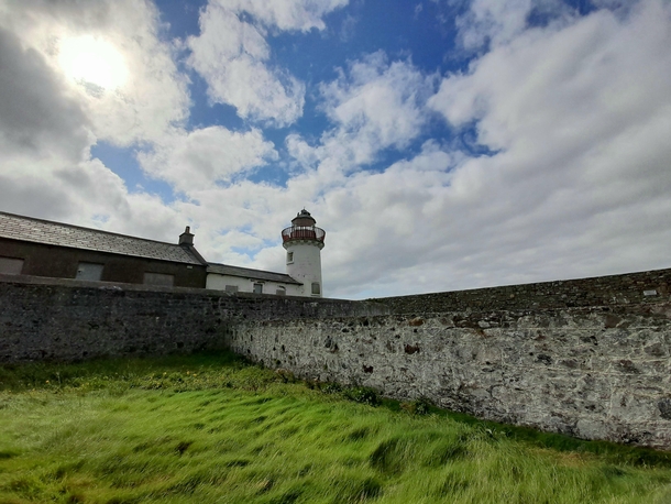 This decommissioned lighthouse on Mutton Island Galway Ireland