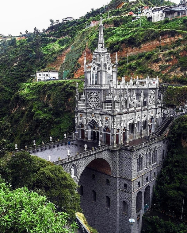 This is a massive church in Colombia 