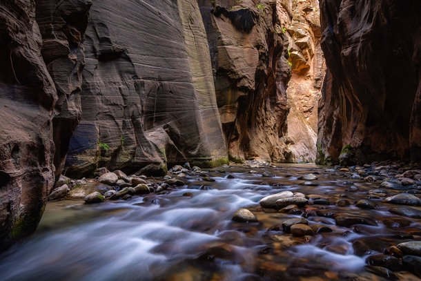 This is an actual hike I did in Zion National Park - The Narrows OCx