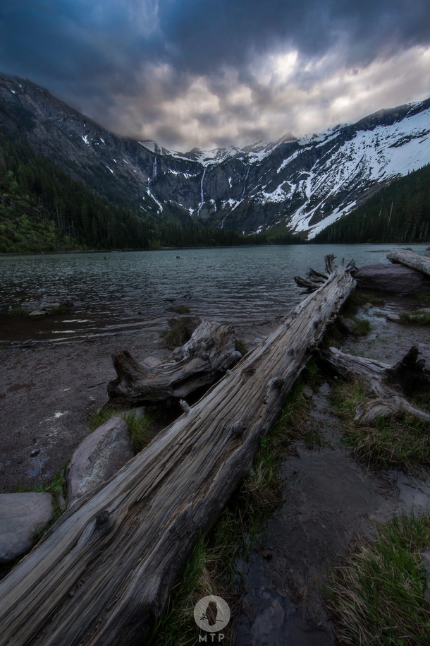 This is from Avalanche Lake in Glacier National Park Montana 