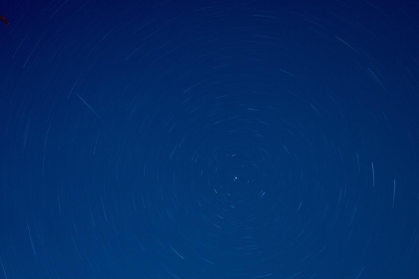 This is my first try at startrails I am very happy about how it turned out