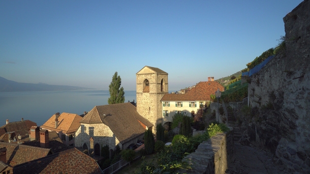 This is St-Saphorin on the shore of Lake Geneva Switzerland This picture is one frame of my video youtubez-gNJ-M