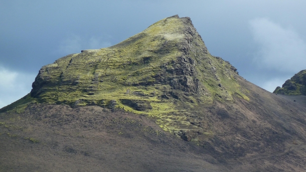 This picture of a peak in Landmannalaugar Iceland  OC