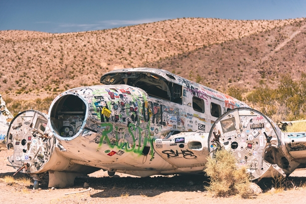 This plane in Nevada