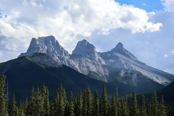 Three Sisters Banff Canada 
