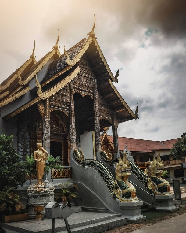 Thung Yu Temple Ratchadamnoen Road Chiang Mai Thailand