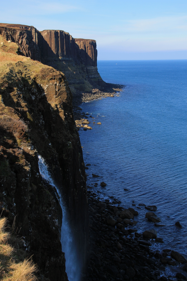 To contribute to recent images from the Isle of Skye Kilt Rock 
