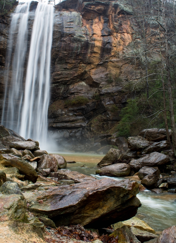 Toccoa Falls in Georgia USA 