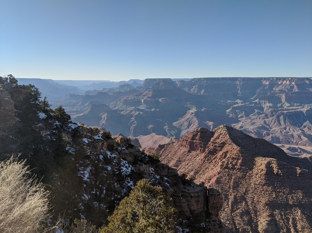 Today was my first visit to the Grand Canyon What an incredible place Photographs cannot do this majestic landmark even a hint of justice Ive seen it so many times in images but seeing it with your own eyes just takes your breath away I just needed to sha