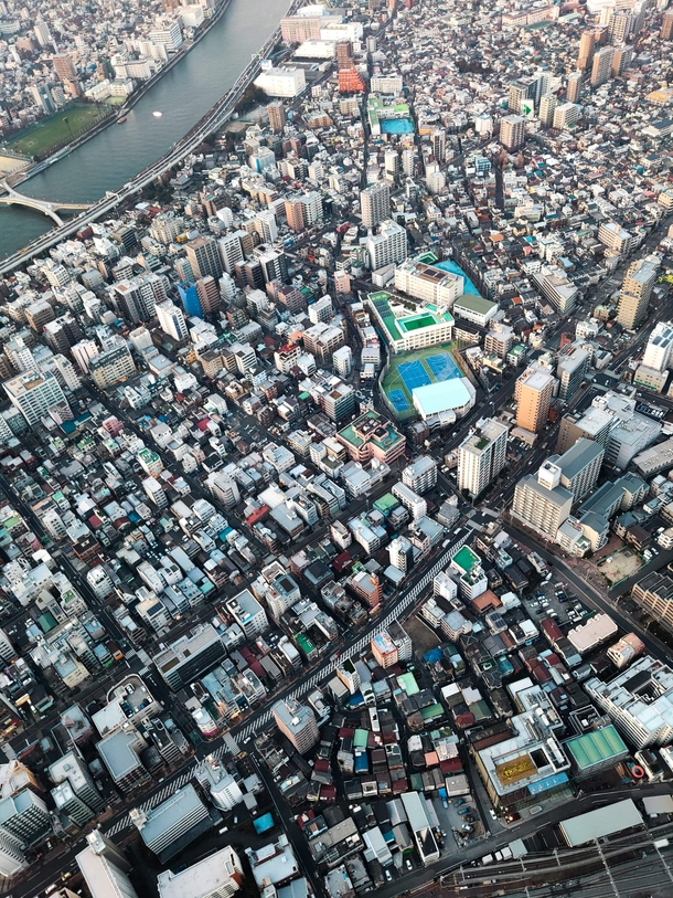 Tokyo Japan View from the Skytree