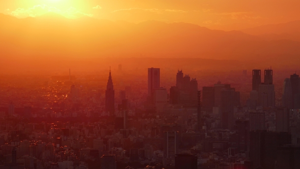 Tokyo land of the setting sun